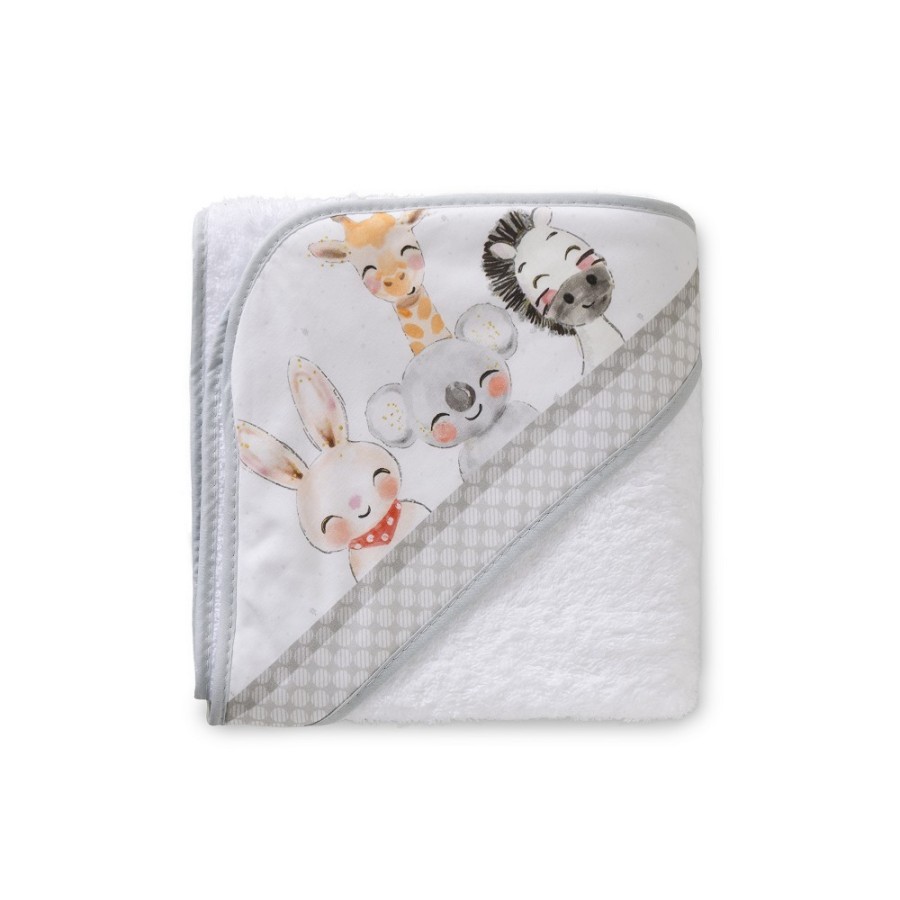 Bath Towel | White Safari