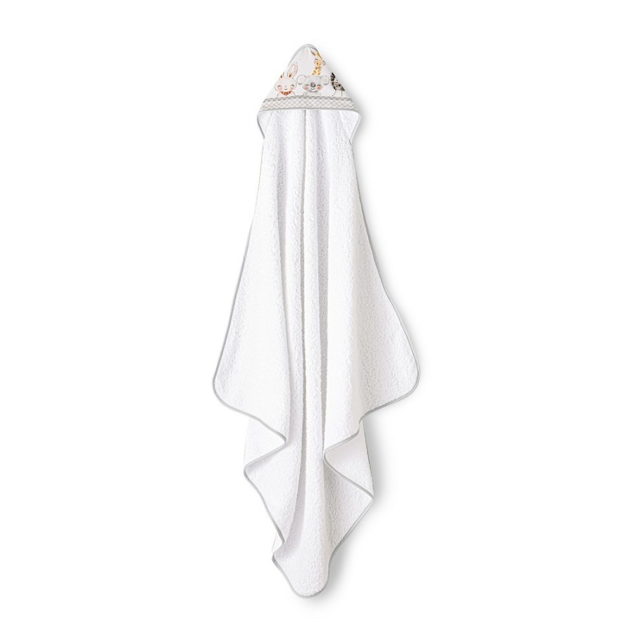 Bath Towel | White Safari
