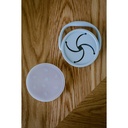 Silicone Snack Holder | Blue Grey