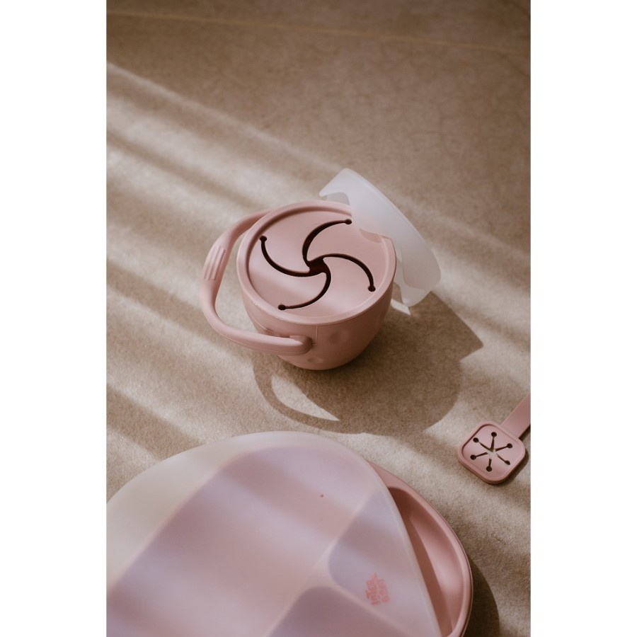 Silicone Snack Holder | Pink