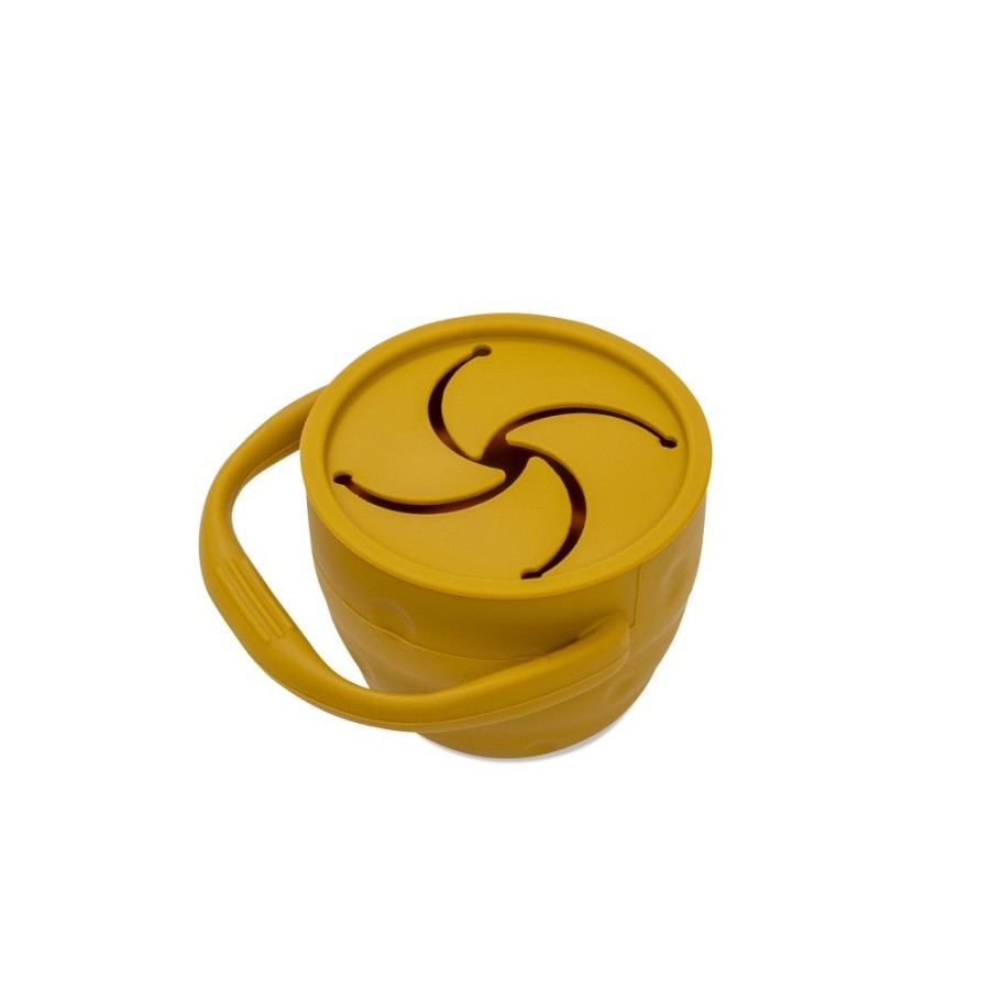 Silicone Snack Holder | Earth Ocher