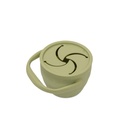 Silicone Snack Holder | Olive Green