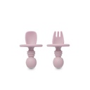 Silicone Learning Cutlery Set | Pink