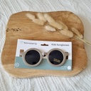 Children's UV400 Round Sunglasses | Taupe