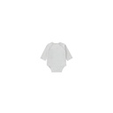 Baby Organic Cotton  Kimono Bodysuit | Heather Grey