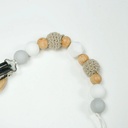 Baby Wooden Pacifier Chain