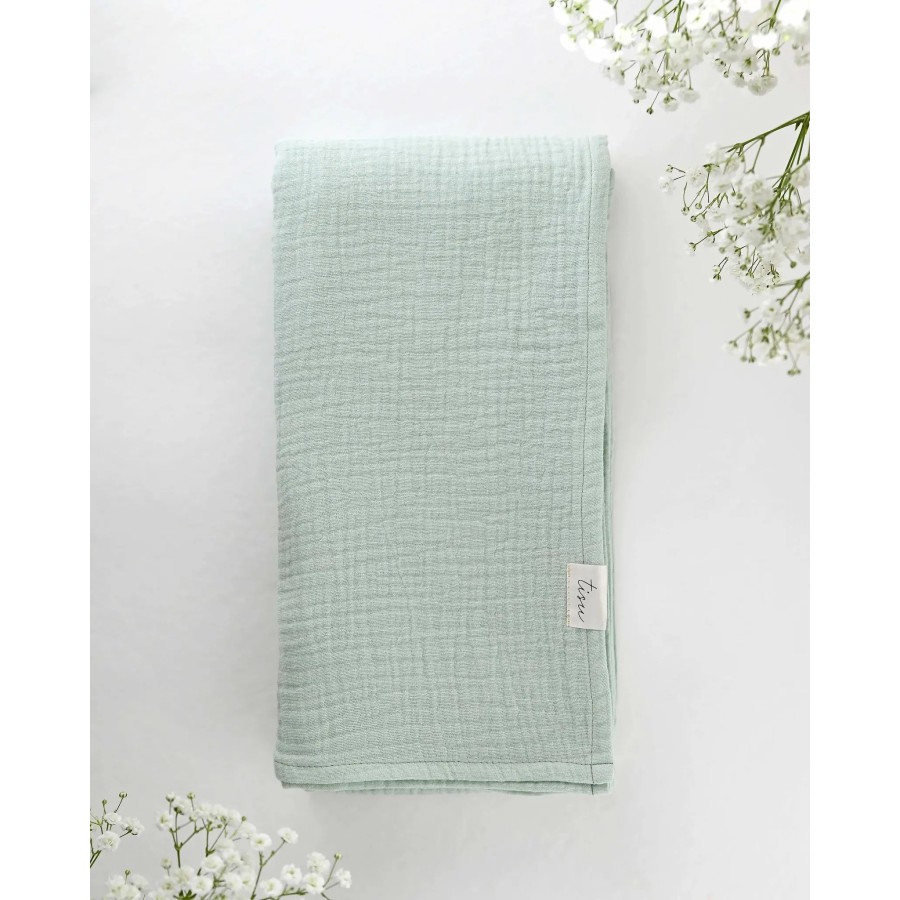 TISU Muslin Swaddle | Pistachio