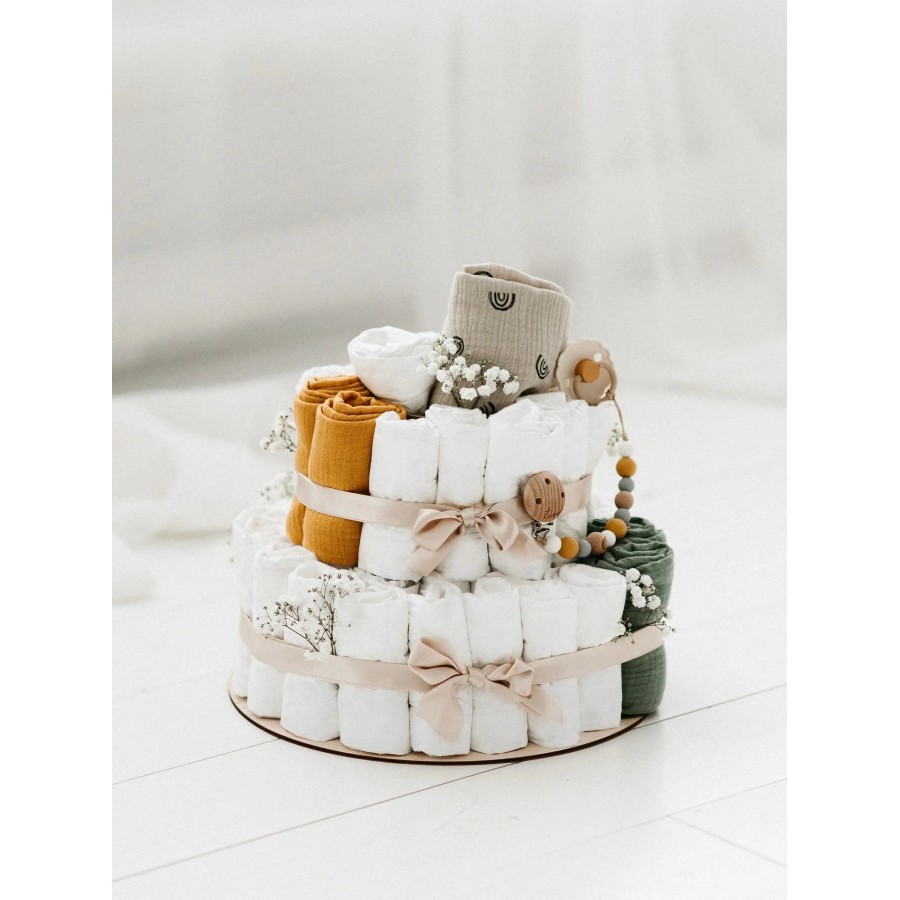 TISU Diaper Cake | Beige