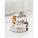 TISU Diaper Cake | Beige