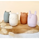 Set of 4 silicone bath toys