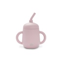 Silicone Straw Cup | Pink