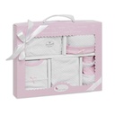 Baby Gift Pack "First Set" | White Pink