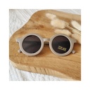 Children's UV400 Round Sunglasses | Taupe