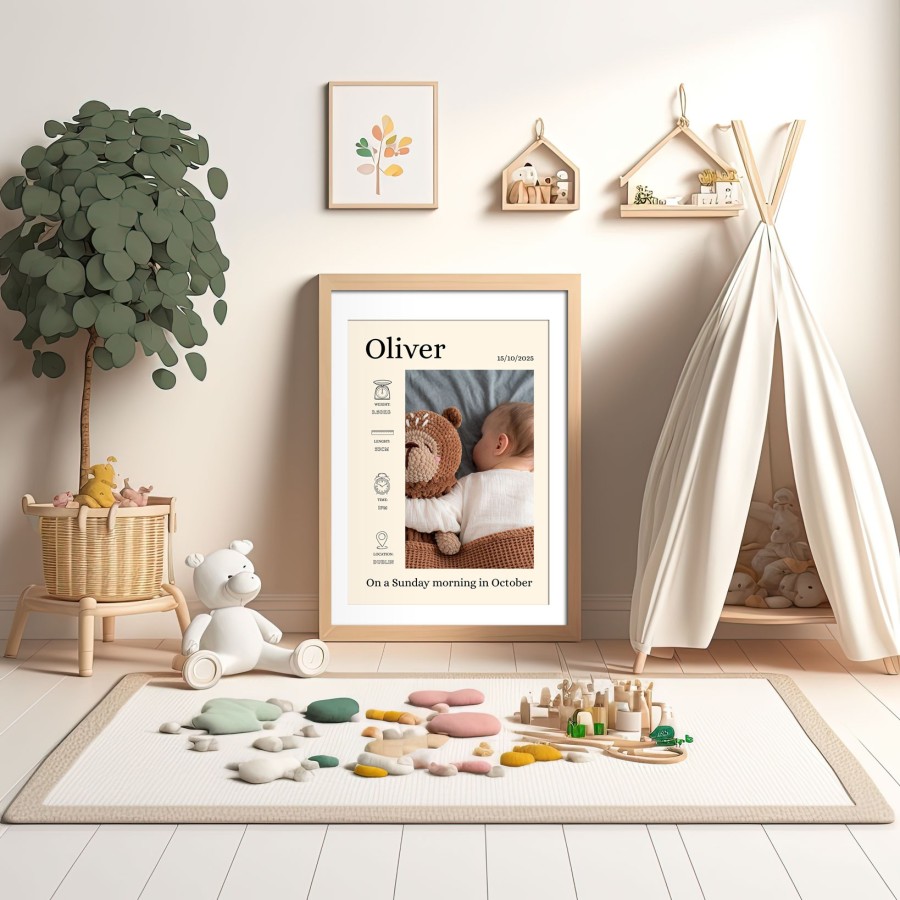 Baby Picture Poster  - Customized