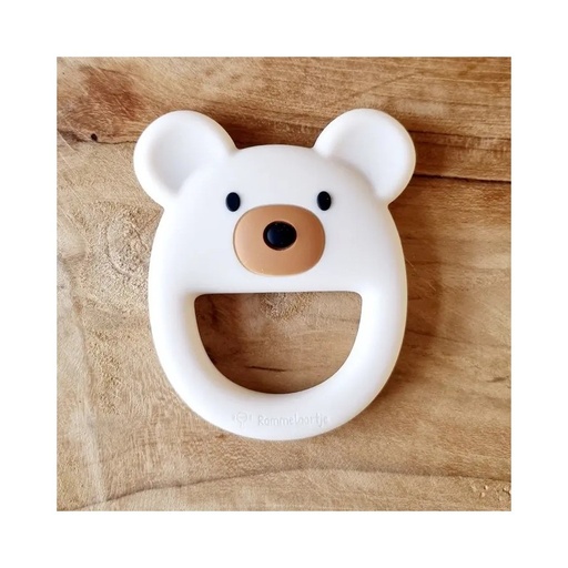 [llps-107] Silicone teether Bear | Beige