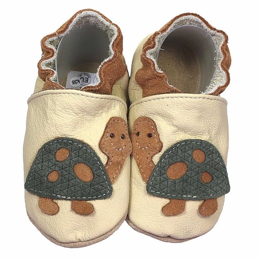 [llps-115] Children's Shoes | Beige Turtle