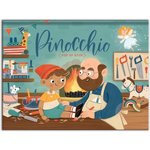 [llps-129] Pinocchio - Children's Fairy Tale Pop-Up Book